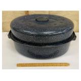 Enamel roasting pan - needs cleaning