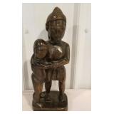 Wooden African sculpture