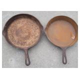 2 Griswold pans
