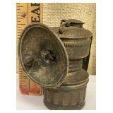 Antique miners lamp