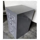 3 drawer metal file