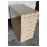 3 drawer metal file