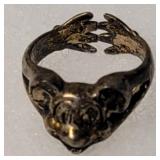 Sterling silver Mickey Mouse ring