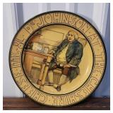Early Royal Doulton plate - Dr Johnson