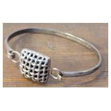 Heavy Mexico sterling silver bracelet