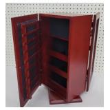 Beautiful swivel jewelry armoire