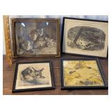 4 Fox prints incl Harper