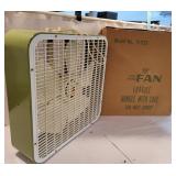Retro box fan