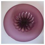 Vintage Venini Murano Vetro Soffiato 12" Amethyst