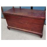 early 6 board blanket box
