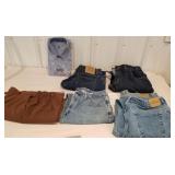 Levi jeans original , wranglers, signature,