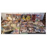 Large box of 1970s sports illustrated