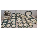 Set up Hanover China & 2 friendly village