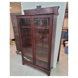 Mahogany bookcase * MATCHES #231 * 37"13"64"