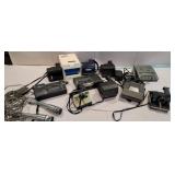 Polaroid cameras, recorders, microphones