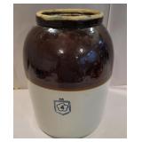 Stoneware butter churn