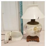 Gas lantern, vintage  wall light fixture