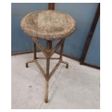 Adjustable seat industrial stool