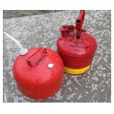 2 gas cans
