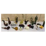 Avon bottles - some w/ product