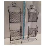 2 wire letter holders