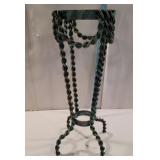 Wrought iron plant stand