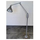 Dazor manufacturing industrial floor lamp cast