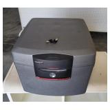 Sentry safe with key 17"20"14"