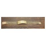 Marked 14k gold bracelet