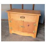 1 drawer 2 door washstand 30x17x25