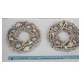 Seashell Driftwood candle centerpieces (2)