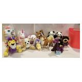 All new stuffed animals, Webkinz Ganz, in pink