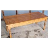 Nice Oak coffee table 42" long