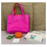 Kate Spade items- purse, coin purse & 2 guestbooks