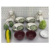 8 artichoke bowls by Williams & Sonoma, 2