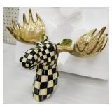 Huge Mackenzie child deer head