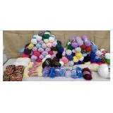 Large pile of yarn - Box & Bag