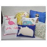 9 NEW pillows. Great lot