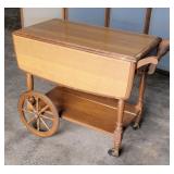 Drop leaf Tea cart 37x19x30