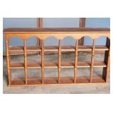 Hanging plate shelf 36x5x20