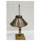 Paris Orient Express Istanbul brass lamp.