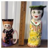 Ganz head vase & mug