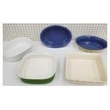 Corningware dishes, Paula Deen casserole dishes,