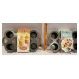 2 Nordic ware popover pan, baking pan