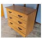 "Ranch Oak" 3 drawer Chest 32"18"29"