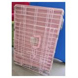 Pink pet cage