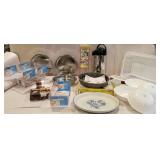 Kitchenware, organizers, CorningWare dishes,