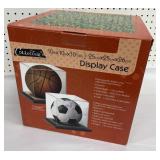 Display case new in box never used