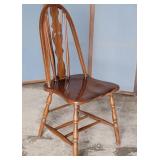 Single bow back chair