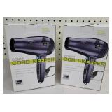 2 Conair blow dryers